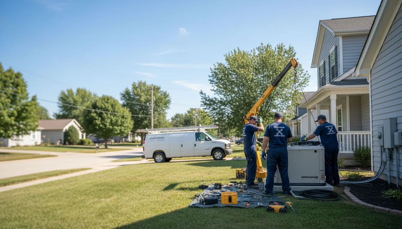Generator Installation in Kinderhook, IL near me